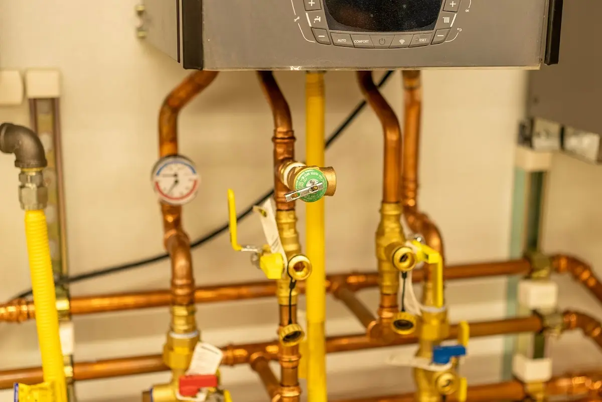 Licensed technician providing Water Heater Installation for a homeowner in Pocola