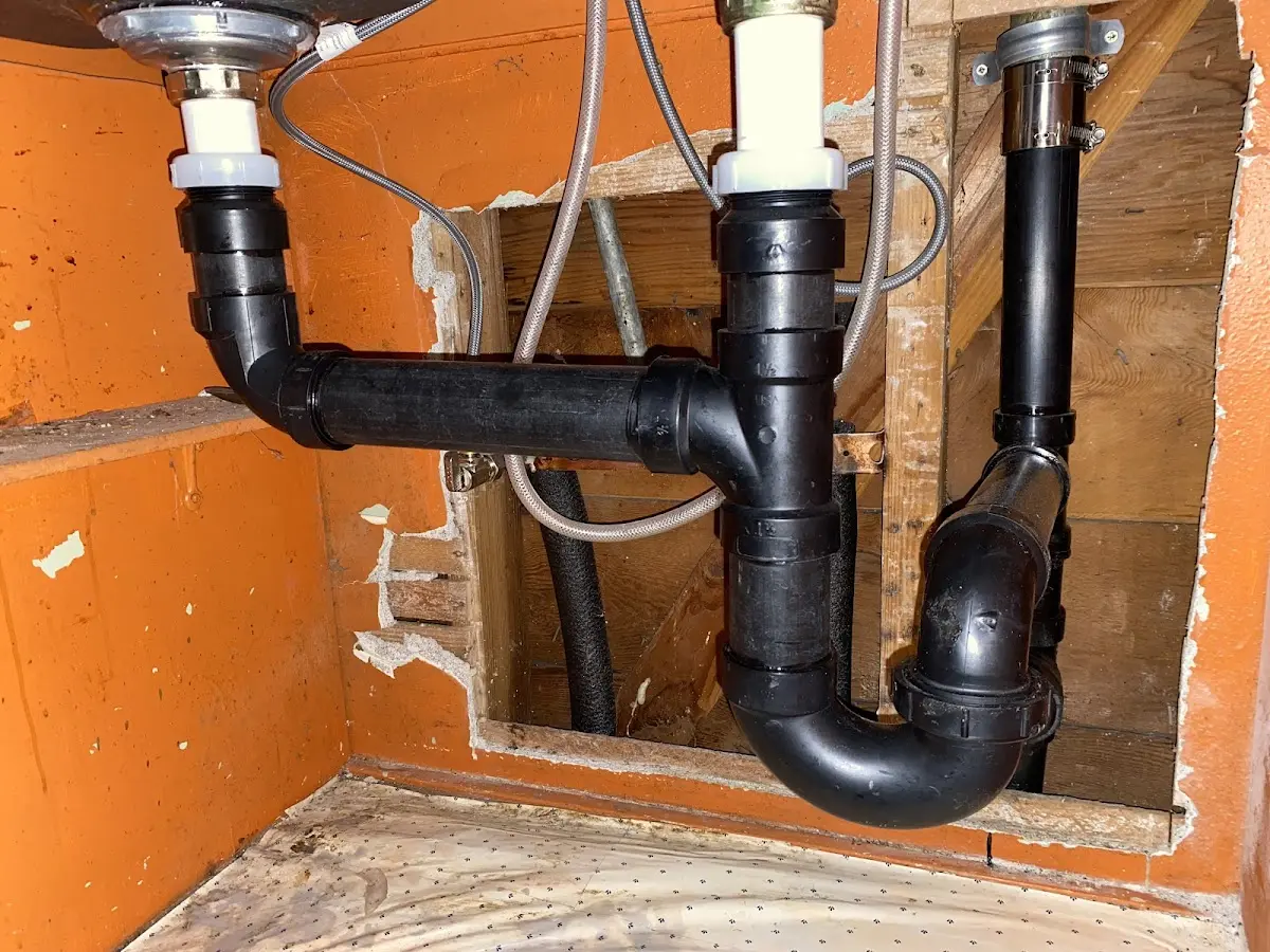 Professional Pipe Bursting equipment and tools on the job in Pocola